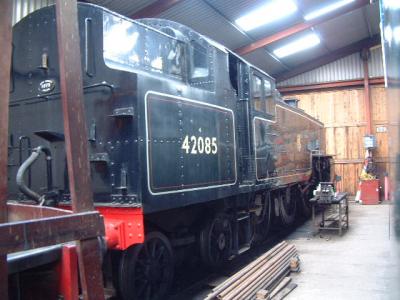 42085 STEAM at Lakeside & Haverthwaite Railway. &copy; Byron5574
