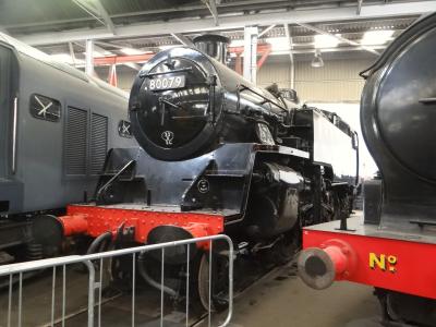 steam80079 at Barrow Hill. &copy; MJM