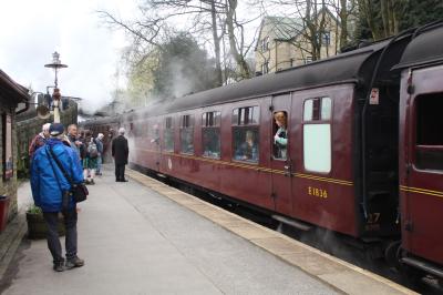 1836 coach at Keighley & Worth Valley Railway - Haworth. &copy; ConnorsRailPhotography