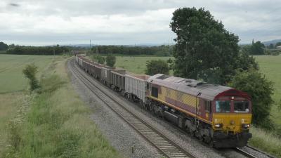 66102 at Clink road junction Frome. &copy; JM-Freightliner