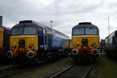 photo of 57302 at Crewe Gresty Bridge DRS Depot open day 2012