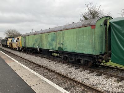 80580 coach at Swindon & Cricklade Railway. &copy; Pistolpete008