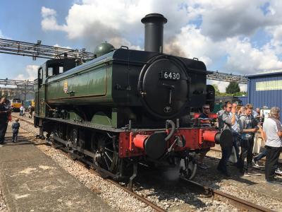 6430 Steam at Old Oak Common HST Depot. &copy; Pape_Timmo
