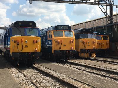 50026,50044,50049,50050 at Old Oak Common HST Depot. &copy; Pape_Timmo