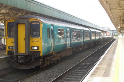 150257 at Cardiff Central. &copy; JM-Freightliner