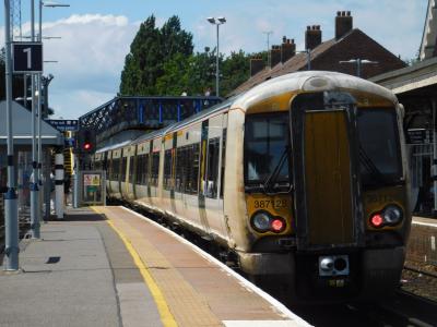 387128 at Cosham. &copy; Trainman5862