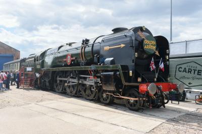 35028 steam at Derby - The Greatest Gathering 2025. &copy; llamafish