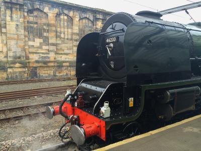 46233 steam at Carlisle. &copy; trainlogger