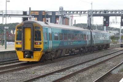 158819 at Cardiff Central. &copy; JM-Freightliner