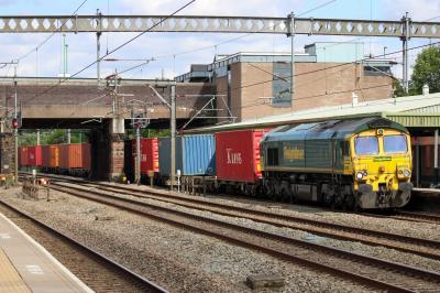 66551 at Tamworth. &copy; South Coast Trainspotter