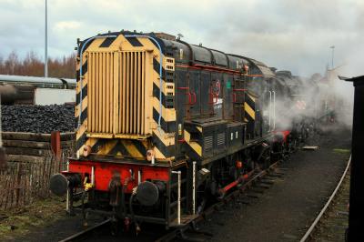 08472 at East Lancashire Railway - Bury Baron Street Works. &copy; stevexos