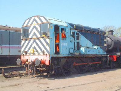 08678 at Carnforth WCRC depot. &copy; Byron5574