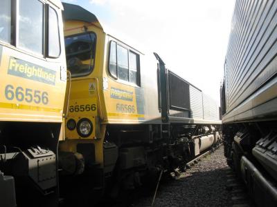 66566 at Leeds Vehicle Maintenance Facility (Leeds Midland Road). &copy; Byron5574