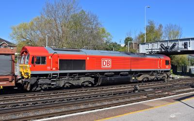 66137 at Eastleigh. &copy; Bestieboy