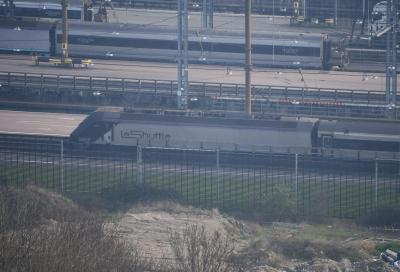 9809 at Cheriton Eurotunnel. &copy; MJM