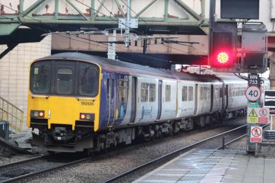 150126 at Manchester Victoria. &copy; ConnorsRailPhotography