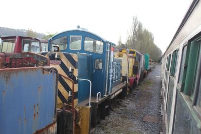 07010 at Andrew Briddon Locos, Darley Dale. &copy; ConnorsRailPhotography