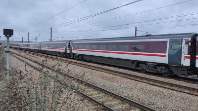 11417 coach at Peterborough. &copy; Geoff