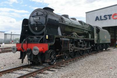 46115 steam at Derby - The Greatest Gathering 2025. &copy; llamafish