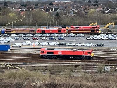 66079,66187,67004,60065,66313,66110 at Toton TMD. &copy; BigKev