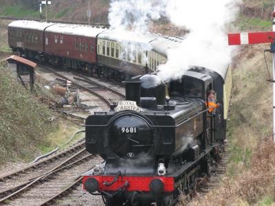 9681 steam at Dean Forest Railway. &copy; Byron5574
