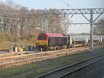 67016 at Crewe Arriva TrainCare. &copy; Luivery
