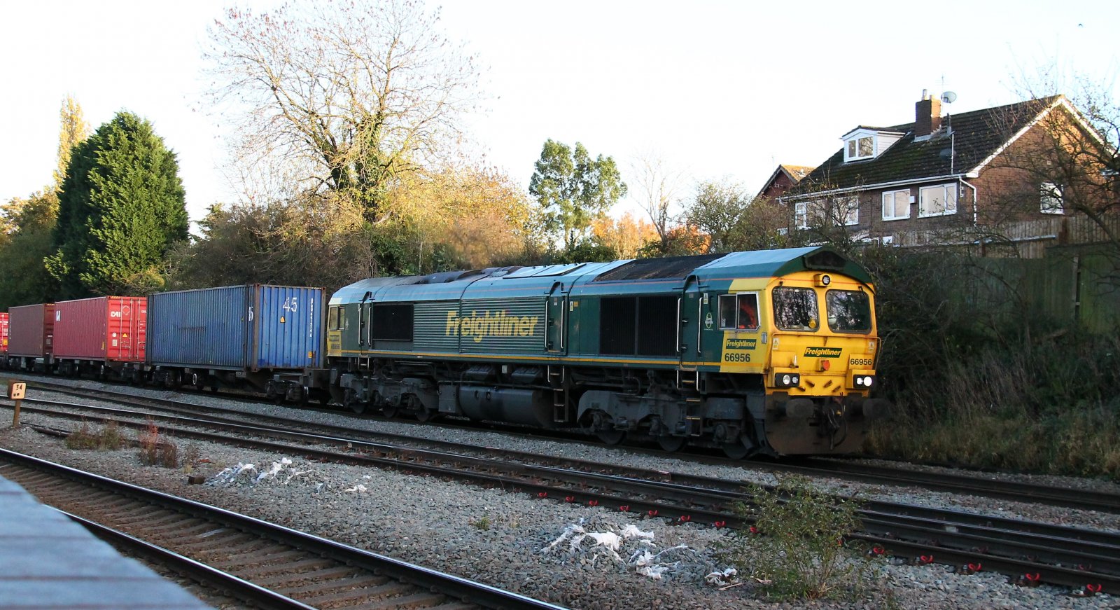 Photo of 66956 at Water Orton — trainlogger