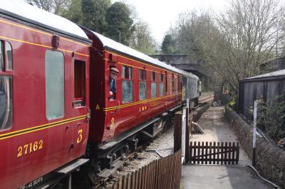 5734 coach at Ecclesbourne Valley Railway - Wirksworth. &copy; ConnorsRailPhotography