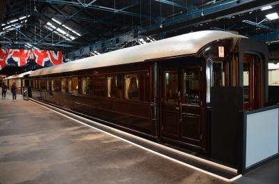 ECJS395 coach at York National Railway Museum. &copy; AJax