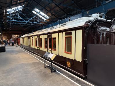 LNWR303 coach at York National Railway Museum. &copy; AJax
