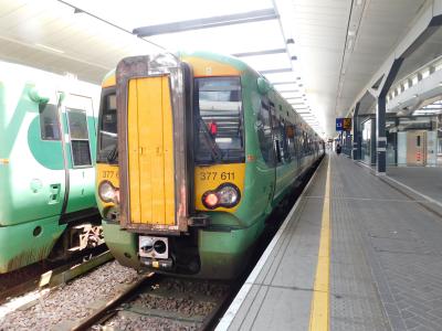 377611 at London Bridge. &copy; Trainman5862