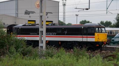 87002 at Crewe TMD. &copy; Harry Bennellick