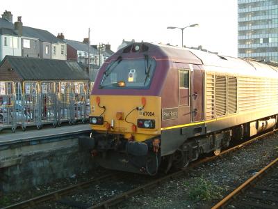 67004 at Plymouth. &copy; Pape_Timmo