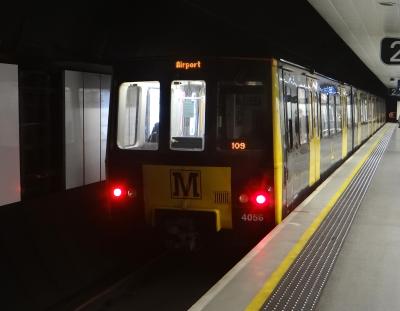 TW4056 at Newcastle Central (Tyne and Wear Metro). &copy; MJM