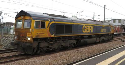 66712 at Peterborough. &copy; Geoff