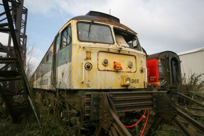 47365 at Rotherham - C.F. Booths Scrap Yard. &copy; trainlogger