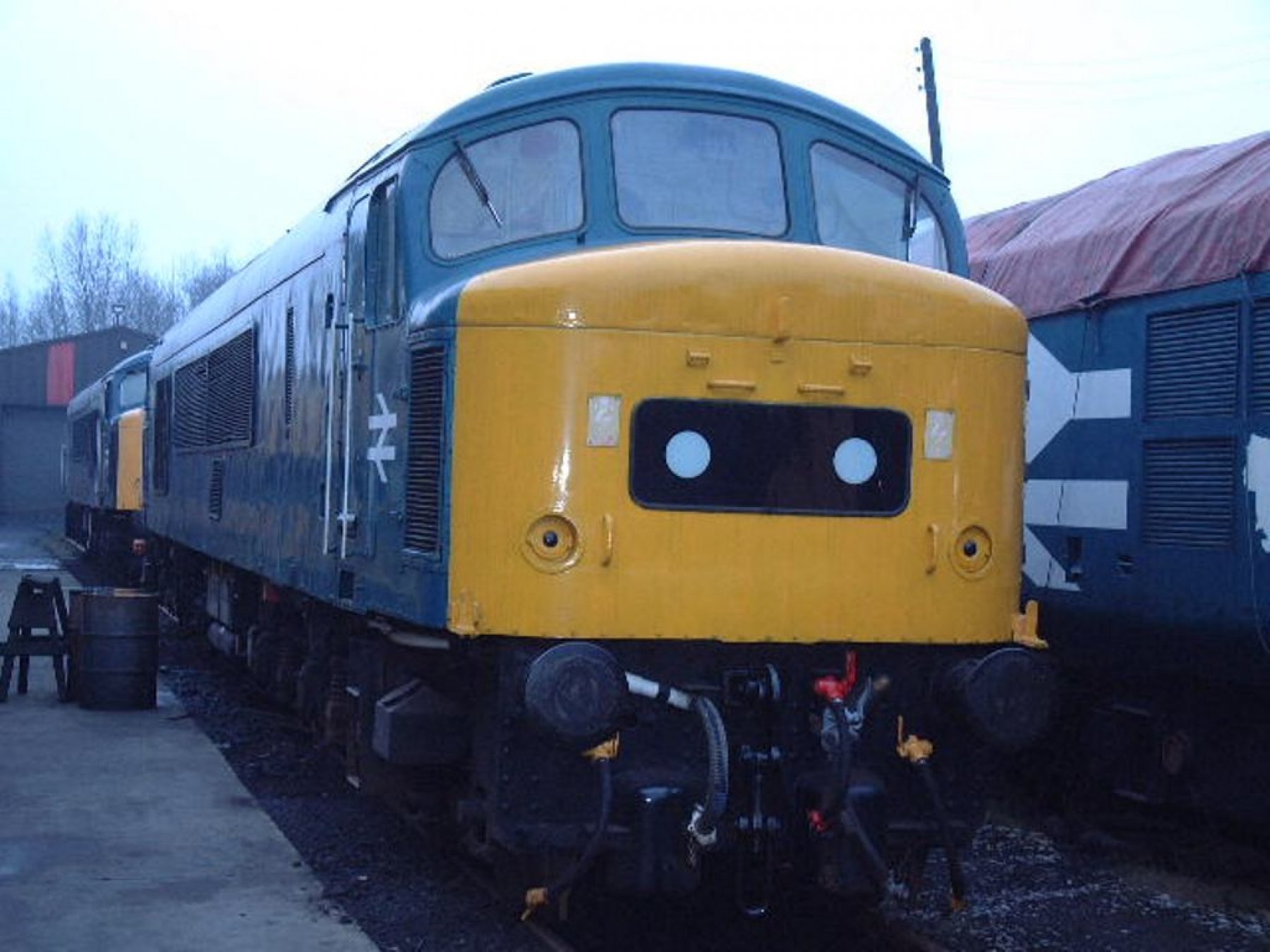 Photo of 46045 at Midland Railway Centre — trainlogger