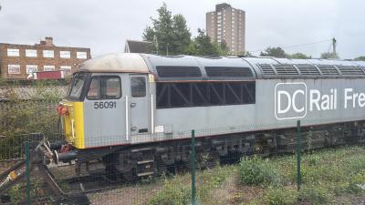 56091 at Leicester TMD. &copy; Luivery