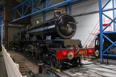 4003 steam at York National Railway Museum. &copy; South Coast Trainspotter