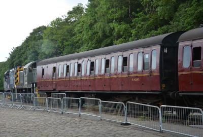 43345 coach at Keighley & Worth Valley Railway - Ingrow. &copy; AJax