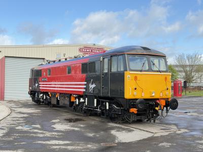 87035 at Crewe Heritage Centre. &copy; Luivery