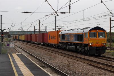 66736 at Peterborough. &copy; South Coast Trainspotter