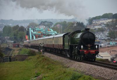 61306 steam at Dartmouth Steam Railway - Goodrington Bank. &copy; AJax
