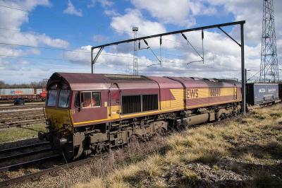 66140 at Crewe Basford Hall. &copy; Shotts
