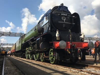 60163 Steam at Old Oak Common HST Depot. &copy; Pape_Timmo