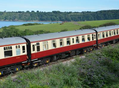 3091 coach at Dartmouth Steam Railway - Waterside. &copy; AJax