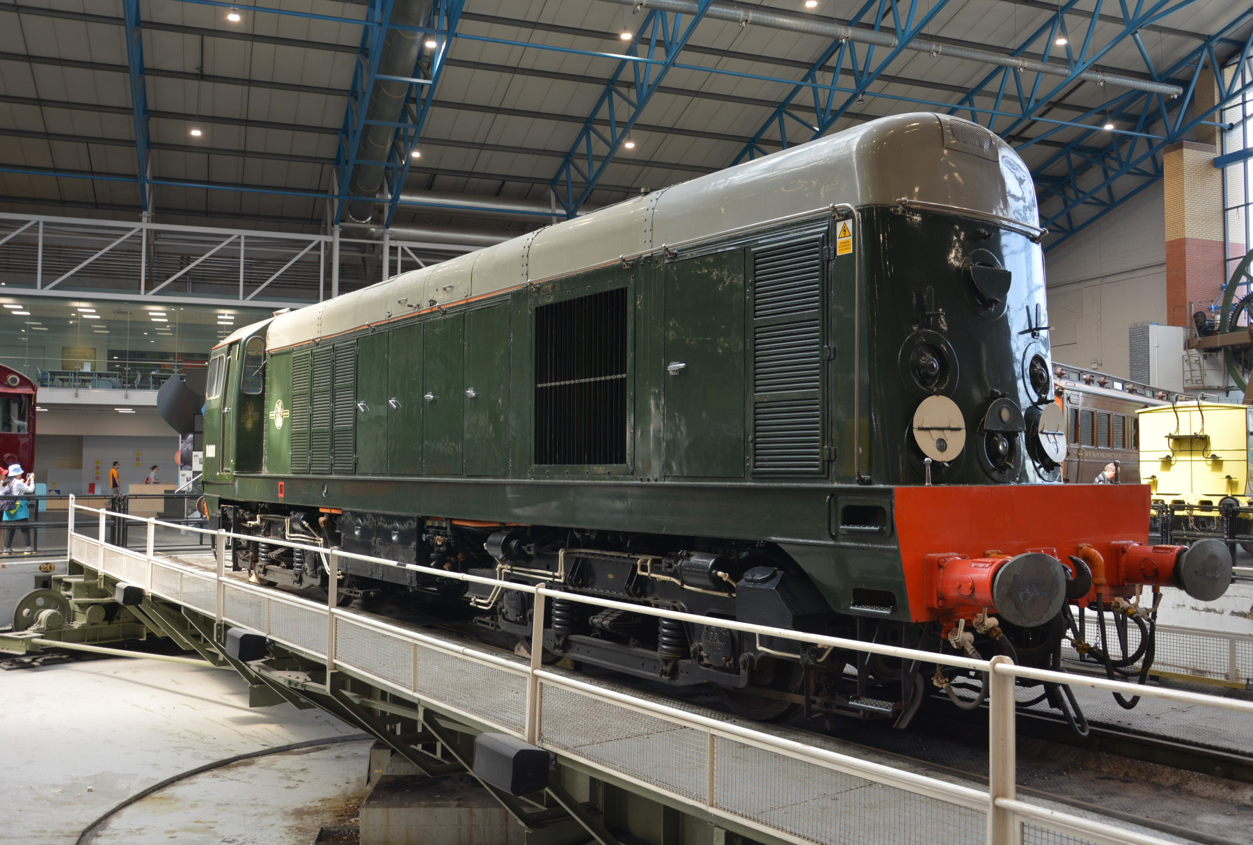 Photo of D8000 at York National Railway Museum — trainlogger