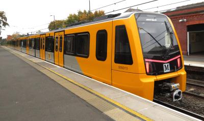555013 at West Jesmond (Tyne & Wear Metro). &copy; Geoff