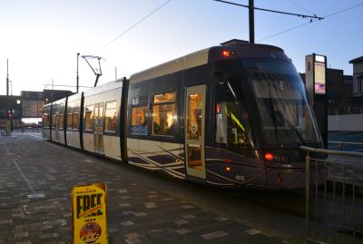 BT 015 at North Station (Blackpool Tramway). &copy; AJax