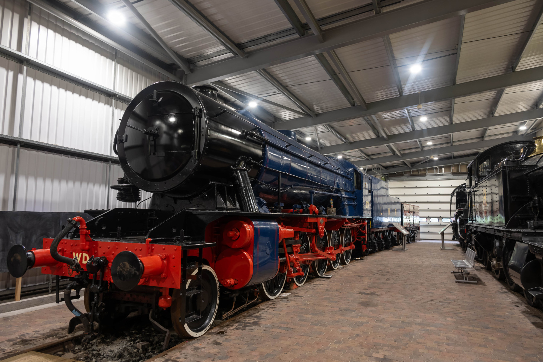 Photo of WD600 steam at Severn Valley Railway Highley Engine House